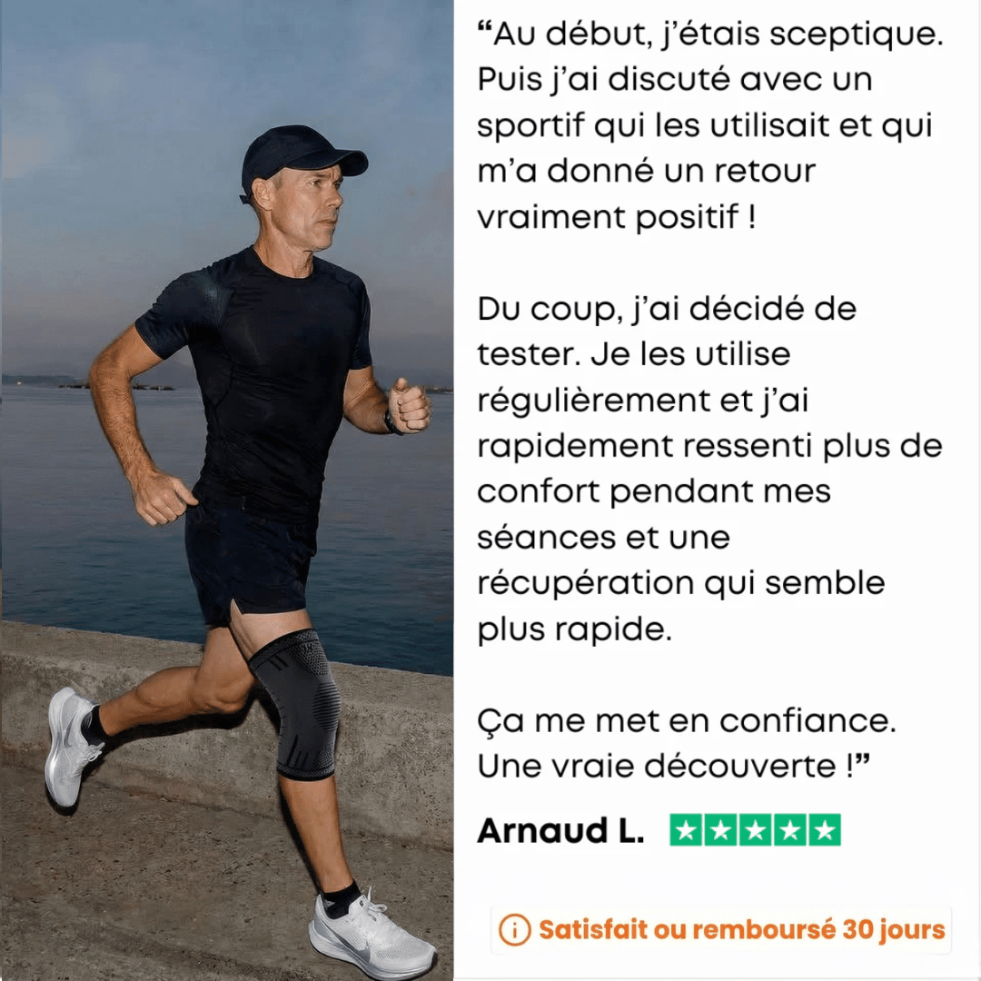 Maintien de compression pour genoux