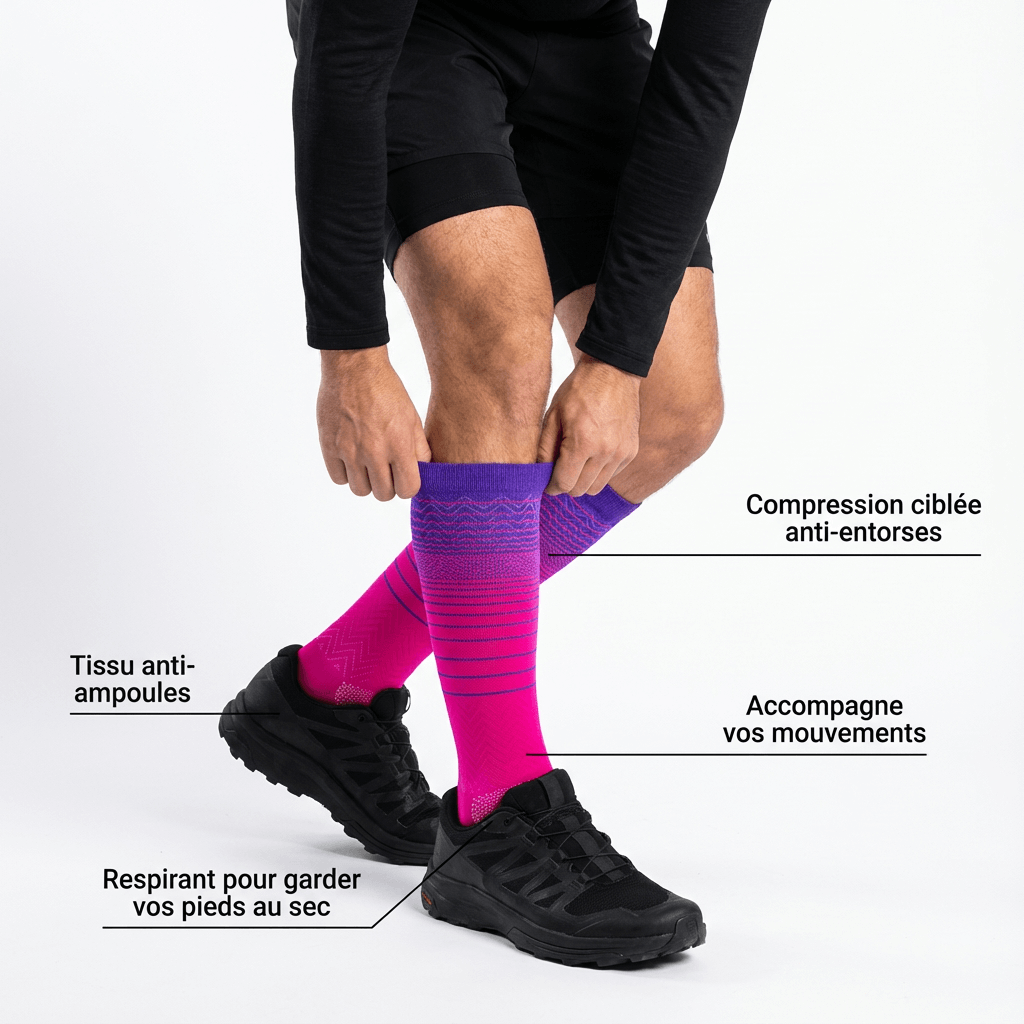 Chaussettes Trail - Flow Trail